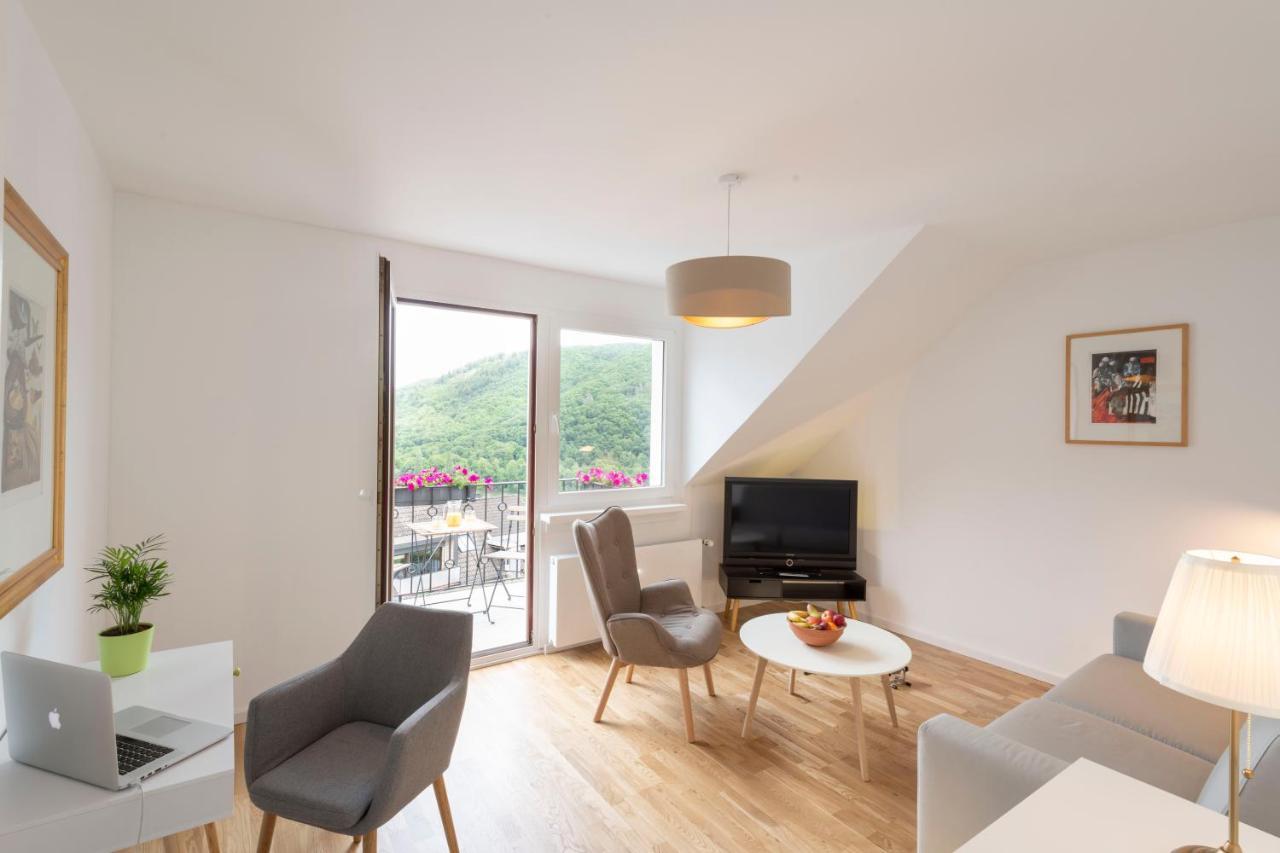 Ferienwohnung Burgblick Coraidelstein Klotten Buitenkant foto